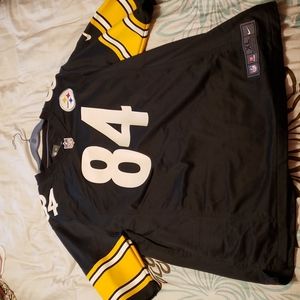 Authentic #84 Antonio Brown Steelers Jersey